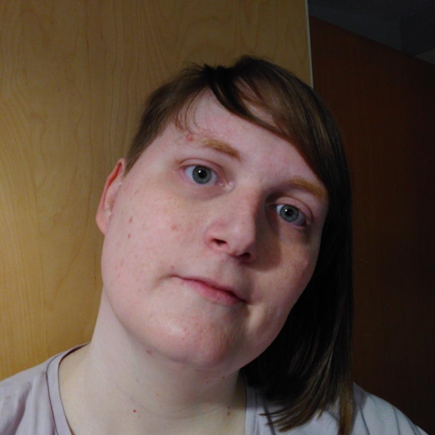 A photo of Jenny Hackett, a white trans woman